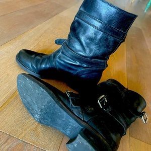 J Crew motorcycle boots
